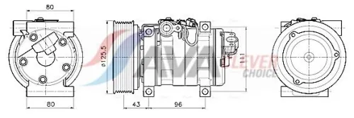 Compressor, air conditioning