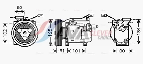 Compressor, air conditioning