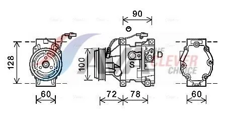 Compressor, air conditioning