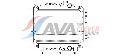 Radiator, engine cooling