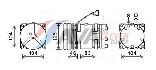 Compressor, air conditioning
