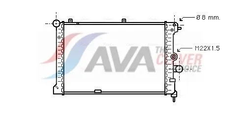 Radiator, engine cooling