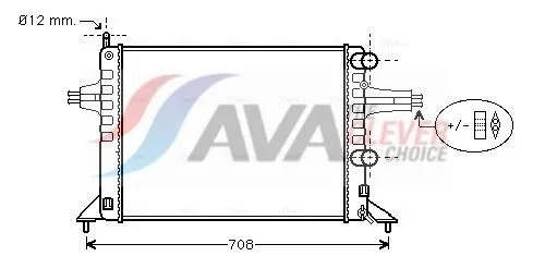 Radiator, engine cooling