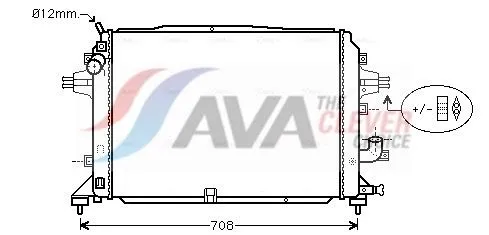 Radiator, engine cooling