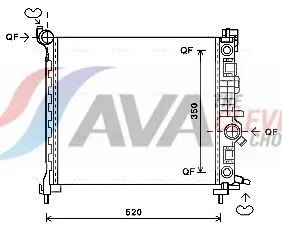 Radiator, engine cooling