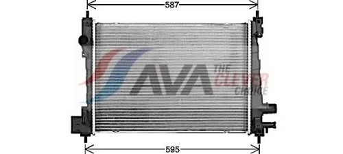 Radiator, engine cooling
