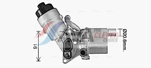 Oil Cooler, engine oil