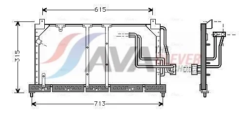 Condenser, air conditioning