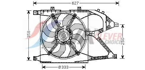 Fan, engine cooling