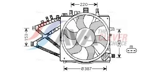 Fan, engine cooling