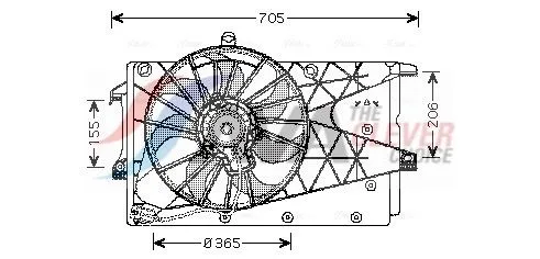 Fan, engine cooling