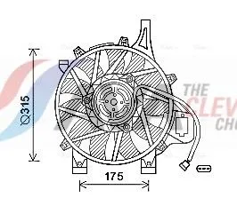 Fan, engine cooling