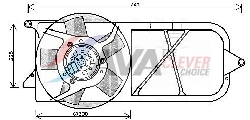 Fan, engine cooling