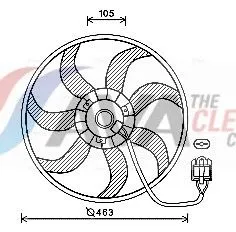 Fan, engine cooling
