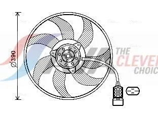 Fan, engine cooling