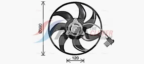 Fan, engine cooling
