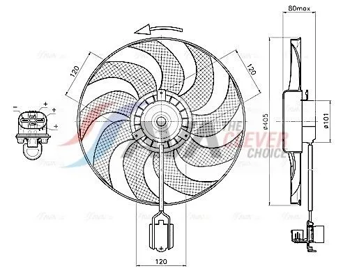 Fan, engine cooling