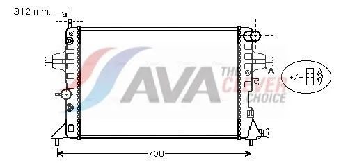 Radiator, engine cooling