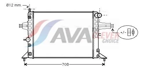 Radiator, engine cooling