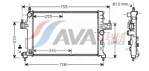 Radiator, engine cooling