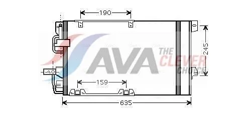 Condenser, air conditioning