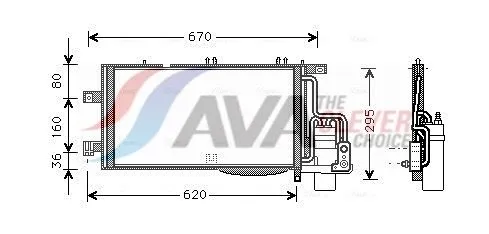 Condenser, air conditioning
