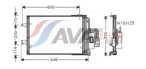 Condenser, air conditioning
