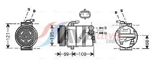 Compressor, air conditioning