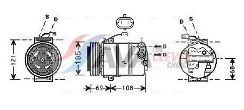 Compressor, air conditioning