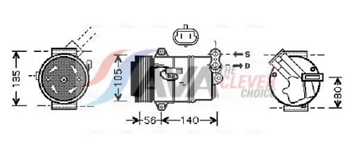 Compressor, air conditioning