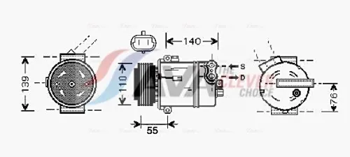 Compressor, air conditioning