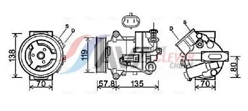 Compressor, air conditioning
