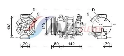 Compressor, air conditioning