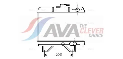 Radiator, engine cooling