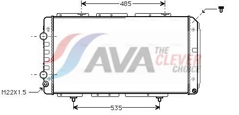 Radiator, engine cooling