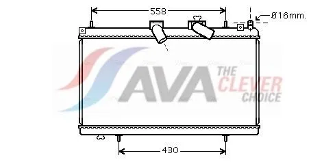 Radiator, engine cooling