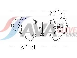 Oil Cooler, engine oil