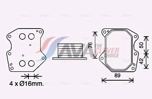 Oil Cooler, engine oil