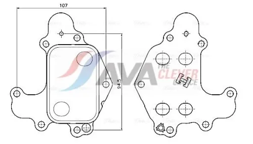 Oil Cooler, engine oil