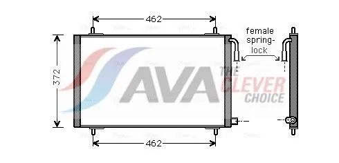 Condenser, air conditioning