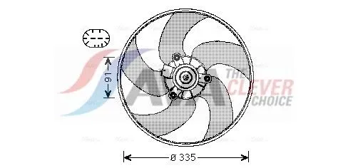 Fan, engine cooling