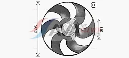 Fan, engine cooling