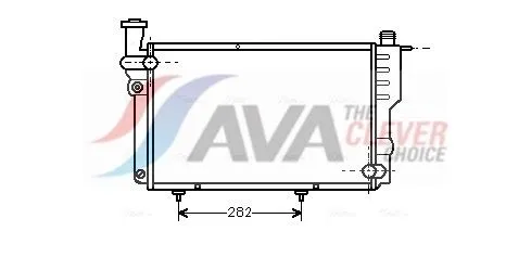 Radiator, engine cooling