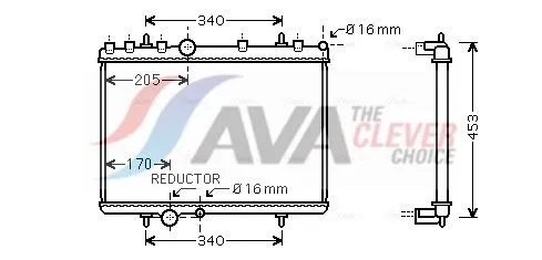 Radiator, engine cooling