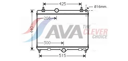 Radiator, engine cooling