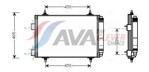 Condenser, air conditioning