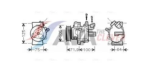 Compressor, air conditioning
