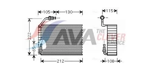Evaporator, air conditioning
