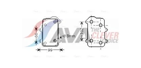Oil Cooler, engine oil