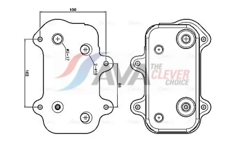 Oil Cooler, engine oil